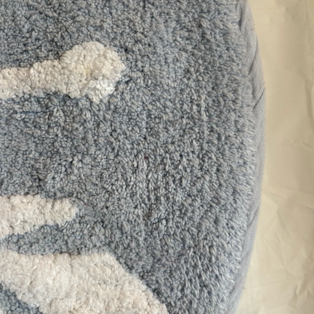 Disney Frozen Olaf Round Bath Rug 24”‎ Kids Bathroom 100% Cotton NWT